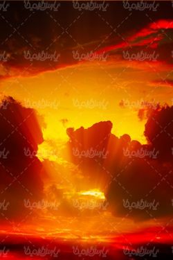 دانلود تصویر غروب آفتاب