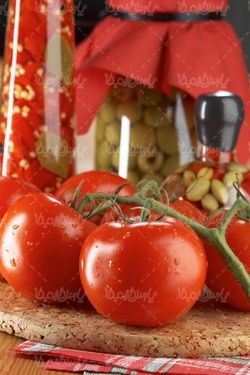تصویر با کیفیت گوجه فرنگی