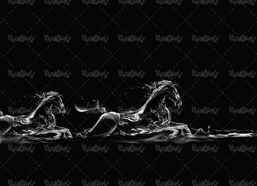 عکس با کیفیت افکت آب