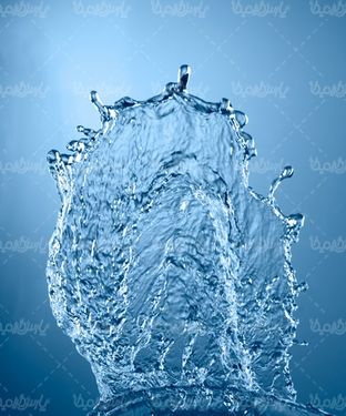 افکت پاشیده شدن آب