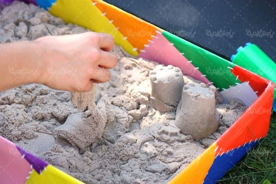 Children&#039;s play sand