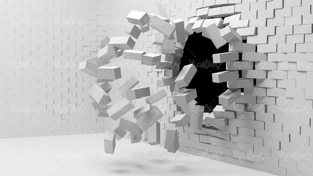 Perforated wall