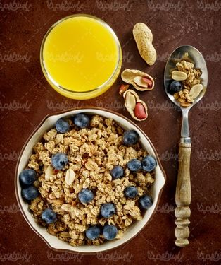 عکس با کیفیت غلات صبحانه