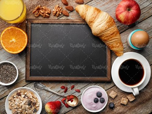 تصویر با کیفیت غلات صبحانه