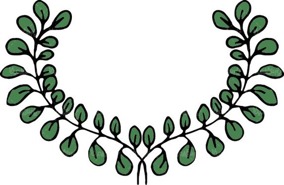 حاشیه گل و بوته