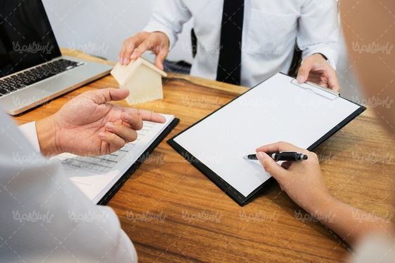 Signing a contract