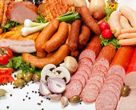 عکس با کیفیت فرآوردهای گوشتی