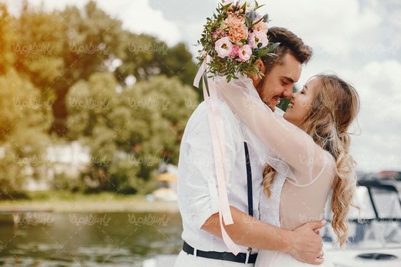 ژست عروس و داماد