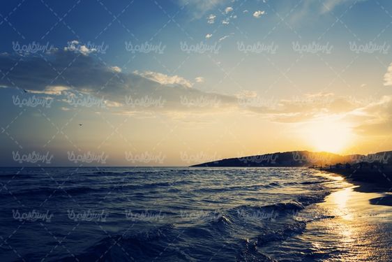 تصویر با کیفیت غروب خورشید