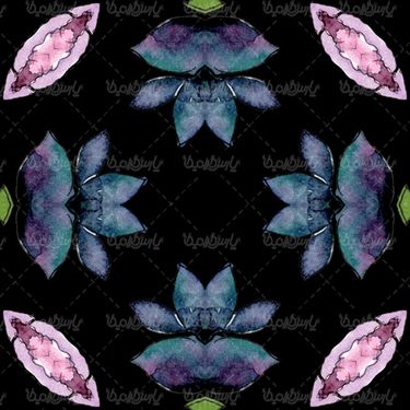 پس زمینه گل