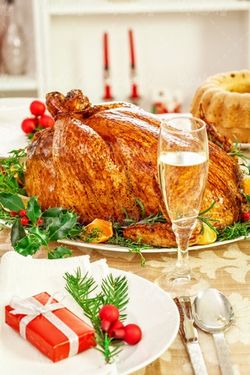 Roasted chicken