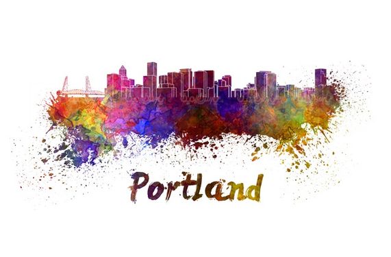 Watercolor City