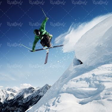 عکس با کیفیت اسکی