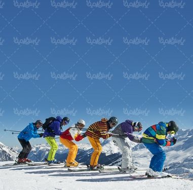 منظره برفی