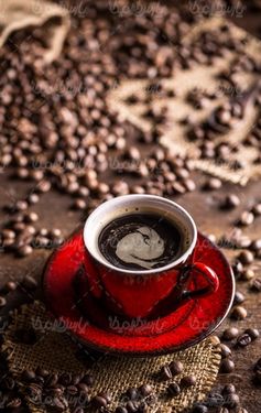 تصویر با کیفیت قهوه