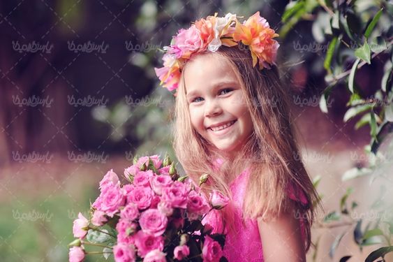 ژست عکس کودک