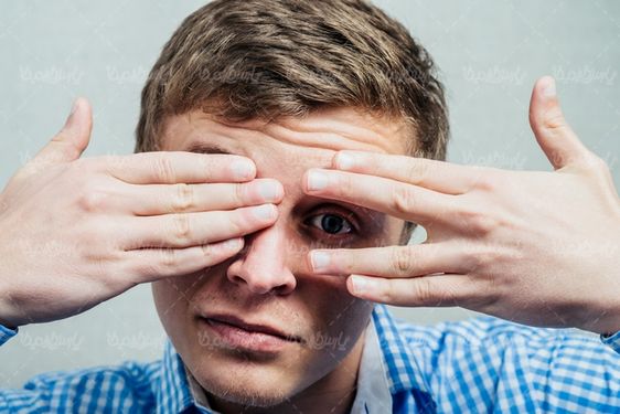 Male facial expressions