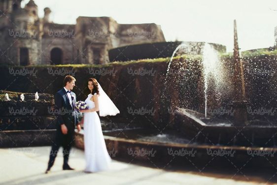 ژست عکس عروس و داماد