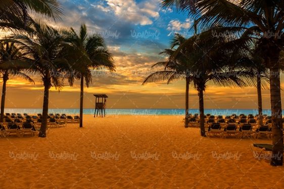 منظره غروب آفتاب