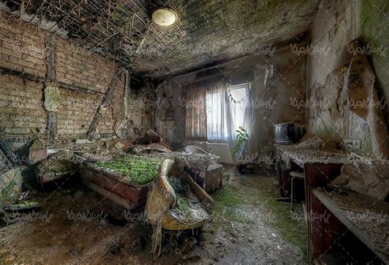 Abandoned building