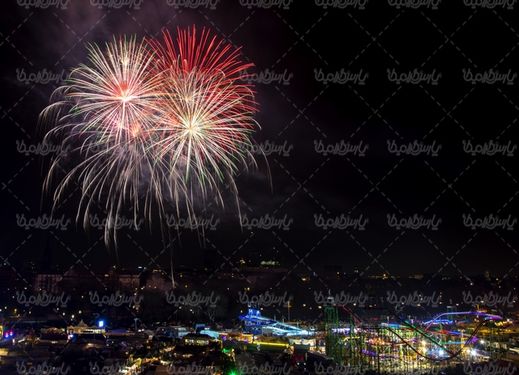 Fire works