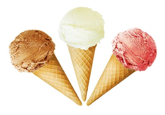 Scoop ice cream