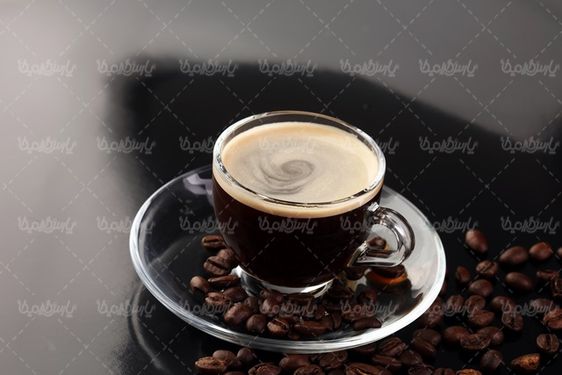 تصویر با کیفیت فنجان قهوه