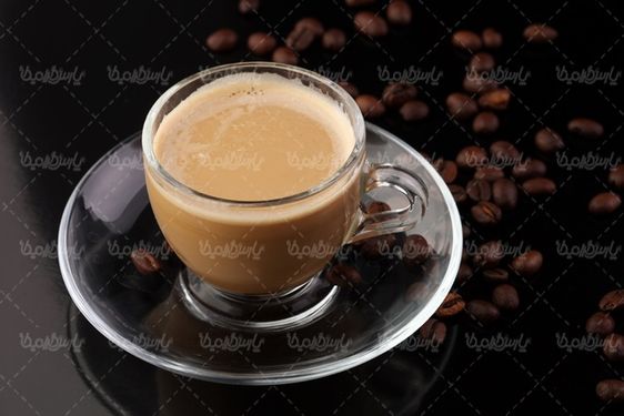 تصویر با کیفیت فنجان قهوه