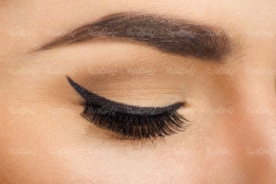 eye and eyebrow