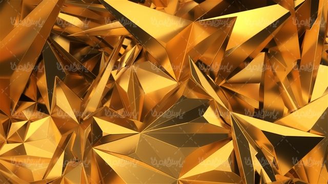 پس زمینه طلایی