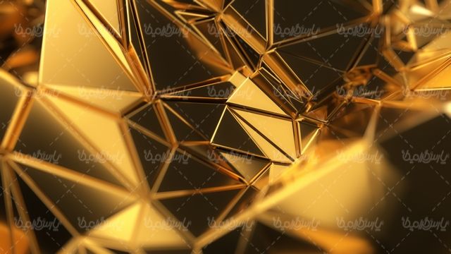 پس زمینه طلایی