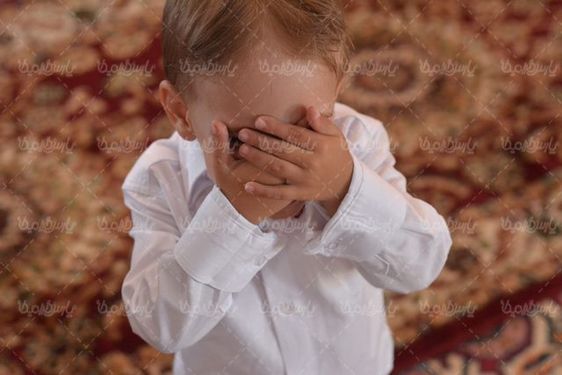 ژست عکس بچه