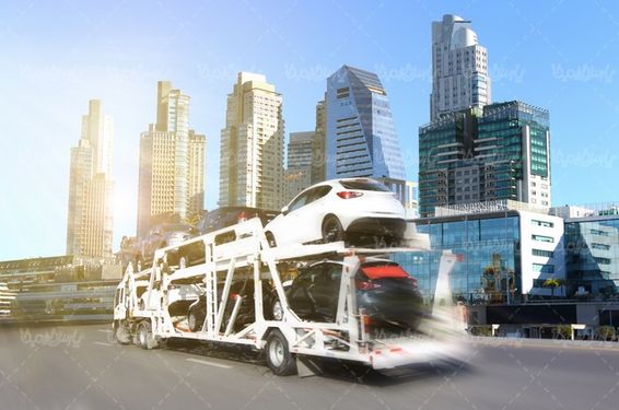 Car transport trailer