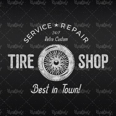 Repair shop logo