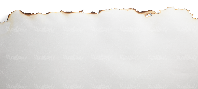 کاغذ دور سوخته