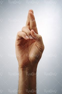 علامت دادن با دست