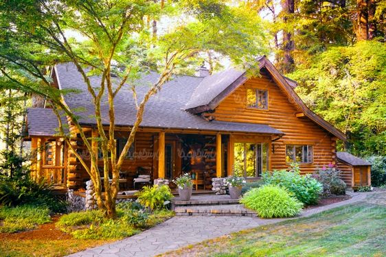 Wooden house