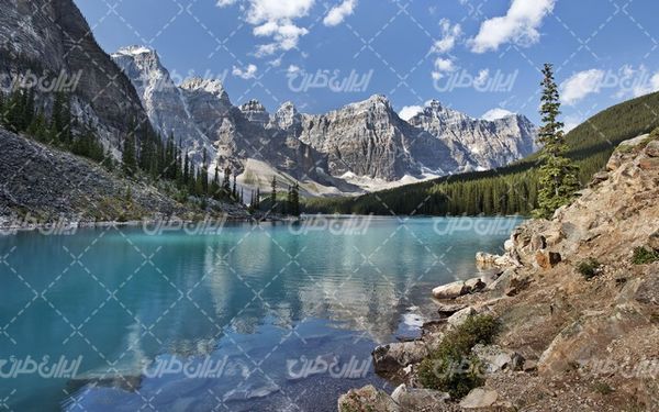 منظره دریاچه