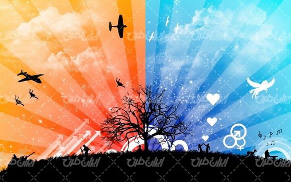 تصویر با کیفیت پس زمینه به همراه بک گراند و تصویر زمینه