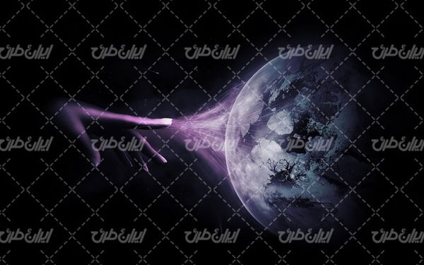 تصویر با کیفیت کره زمین به همراه فضا و سیاره های منظومه شمسی