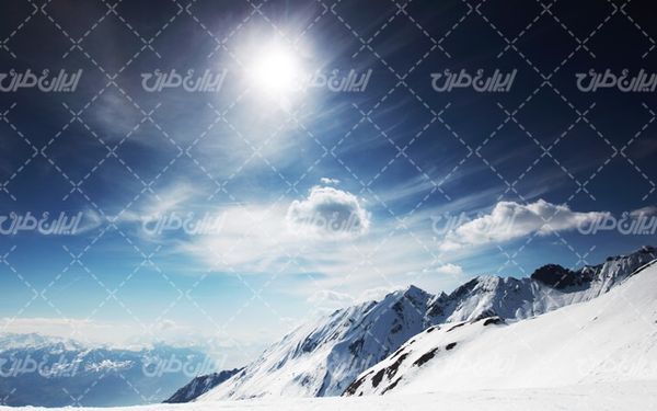 تصویر با کیفیت منظره زمستان به همراه فصل زمستان و چشم انداز برفی