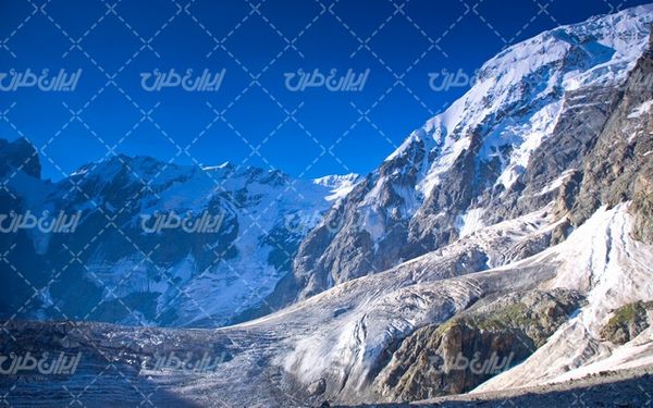 تصویر با کیفیت طبیعت زیبای زمستان به همراه فصل زمستان و چشم انداز برفی