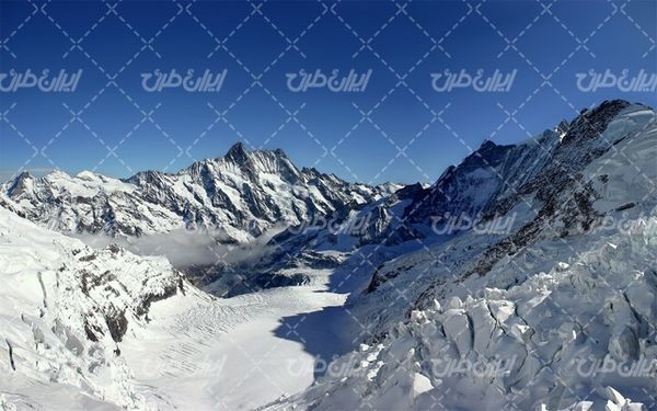 تصویر با کیفیت طبیعت زیبای زمستان به همراه فصل زمستان و چشم انداز برفی