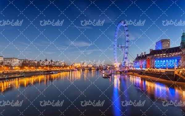 تصویر با کیفیت معماری سازه همراه با عکس شهر و ساختمان
