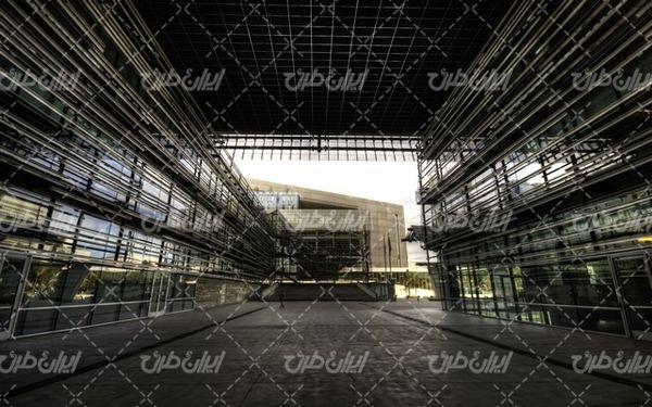 تصویر با کیفیت معماری شهری همراه با عکس شهر و ساختمان