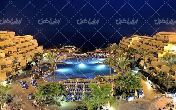 تصویر با کیفیت معماری شهری همراه با عکس شهر و ساختمان
