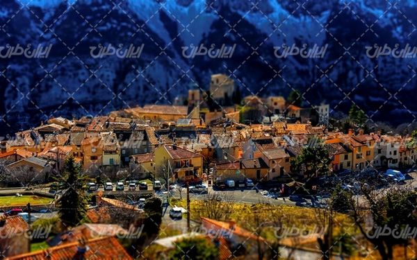 تصویر با کیفیت شهر زیبا همراه با عکس شهر و ساختمان