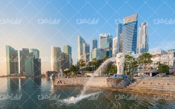 تصویر با کیفیت شهر زیبا همراه با عکس شهر و ساختمان