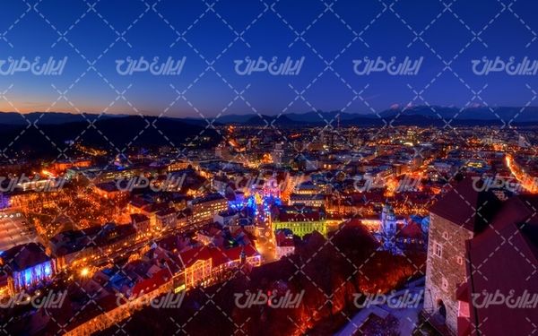 تصویر با کیفیت معماری شهری همراه با عکس شهر و ساختمان های شهری