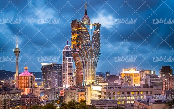 تصویر با کیفیت معماری شهر همراه با عکس شهر و ساختمان های شهری